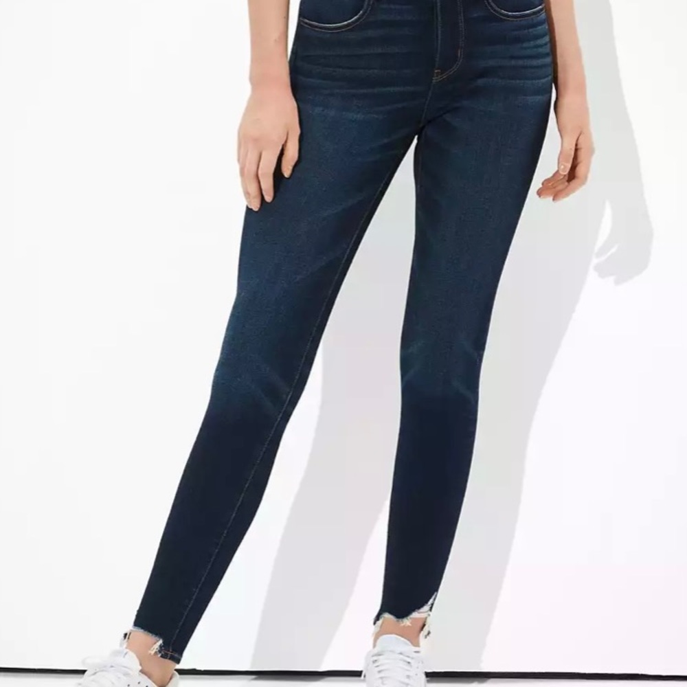 American Eagle High Rise Cropped Jeggings